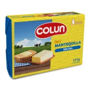 Mantequilla sin sal colun 