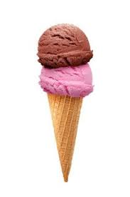 Helado Cono Doble 