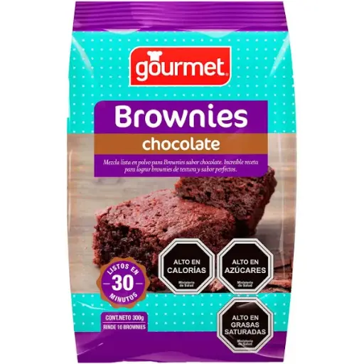 Mezcla Brownies chocolate gourmet 300g